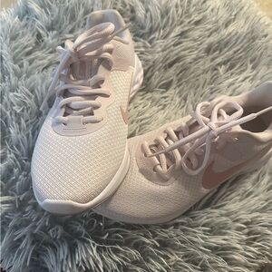 Nike Pink Athletic Shoes Modern Design